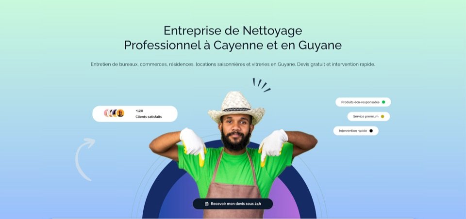 Aperçu du site Environnement Propreté Services